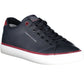 Sleek Blue Lace-Up Sport Sneakers