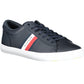 Eco-Conscious Blue Lace-Up Sneakers