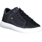 Chic Blue Lace-Up Sport Sneakers