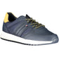 Sleek Blue Sneakers with Contrasting Sole