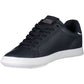 Sleek Blue Sneakers with Contrast Accents