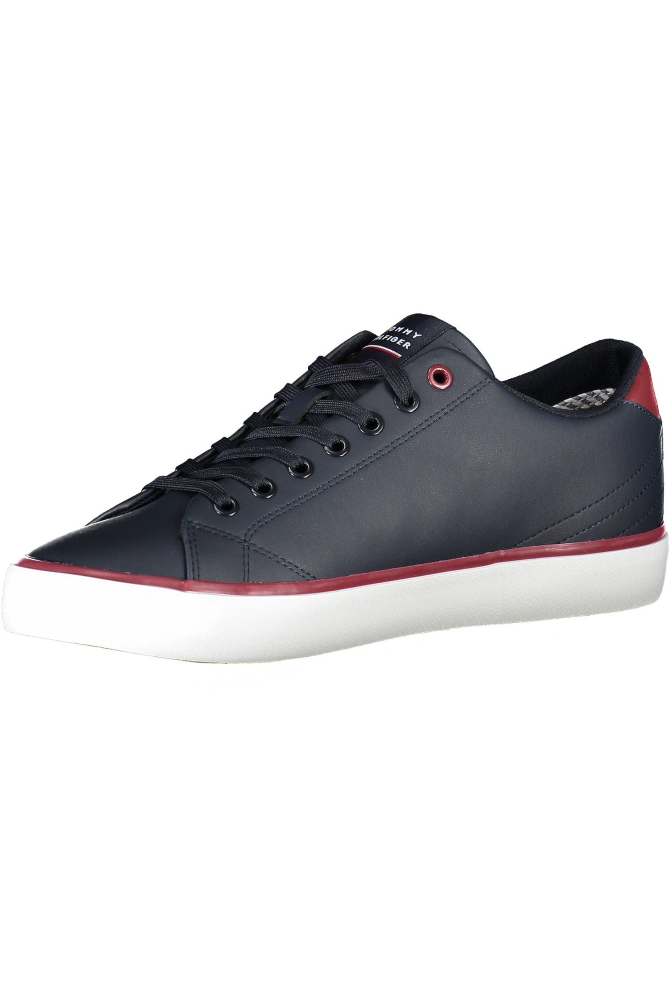 Sleek Blue Lace-Up Sport Sneakers