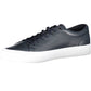 Sleek Blue Sports Sneakers with Contrast Detail