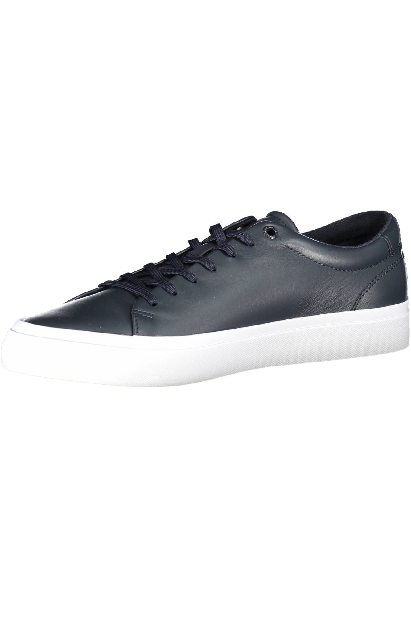 Sleek Blue Sports Sneakers with Contrast Detail