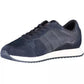 Eco-Conscious Blue Sneakers with Logo Detailing