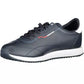 Eco-Conscious Blue Sneaker with Contrasting Details