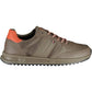 Contemporary Brown Synthetic Sneakers