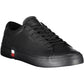 Sleek Black Eco-Friendly Sneakers