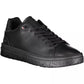 Eco-Conscious Black Sneakers with Logo Detail