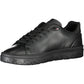 Sleek Black Sneakers with Contrasting Details