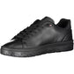 Eco-Conscious Black Sneakers with Logo Detail