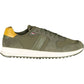 Eco-Conscious Green Sneakers With Logo Detail