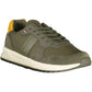 Eco-Conscious Green Sneakers With Logo Detail