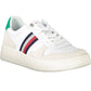 Sleek Green Lace-Up Sports Sneakers