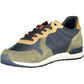Eco-Conscious Green Lace-Up Sneakers