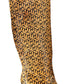 Chic Beige High Boots with Contrast Details
