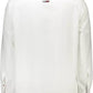 Elegant White Italian Collar Cotton Shirt