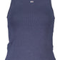 Chic Wide-Shoulder Embroidered Tank Top
