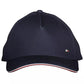 Chic Organic Cotton Visor Cap - Blue
