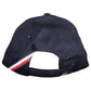 Chic Contrasting Visor Hat in Blue