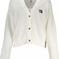 Chic Organic Cotton V-Neck Cardigan
