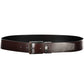 Reversible Leather Belt in Black/Brown
