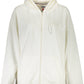 Chic Hooded Zip Sweatshirt with Embroidered Logo