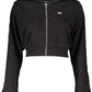 Elegant Brushed Cotton Hoodie with Embroidery