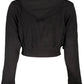 Elegant Brushed Cotton Hoodie with Embroidery