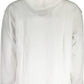 Classic White Hooded Sweatshirt with Logo Embroidery