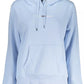 Chic Light Blue Hooded Sweater