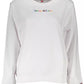 Chic White Logo-Embroidered Sweater