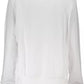 Chic White Logo-Embroidered Sweater
