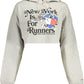 Chic Gray Embroidered Hoodie With Sleek Logo