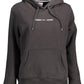 Chic Hooded Classic Black Sweatshirt