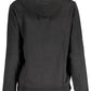 Elegant Black Hooded Sweatshirt