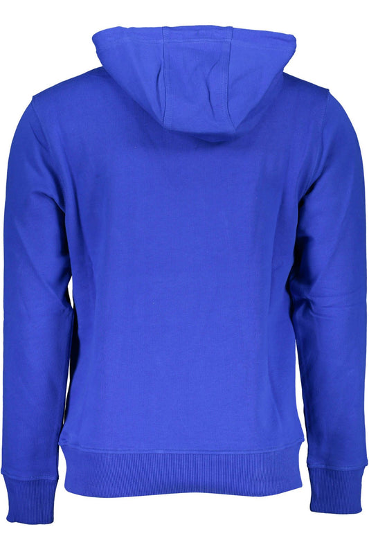 Organic Cotton Hooded Sweatshirt in Light Blue