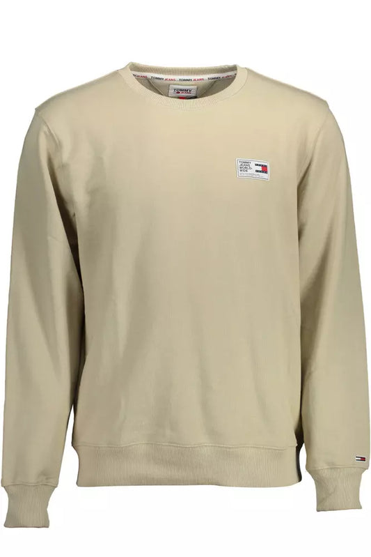 Beige Organic Cotton Sweater