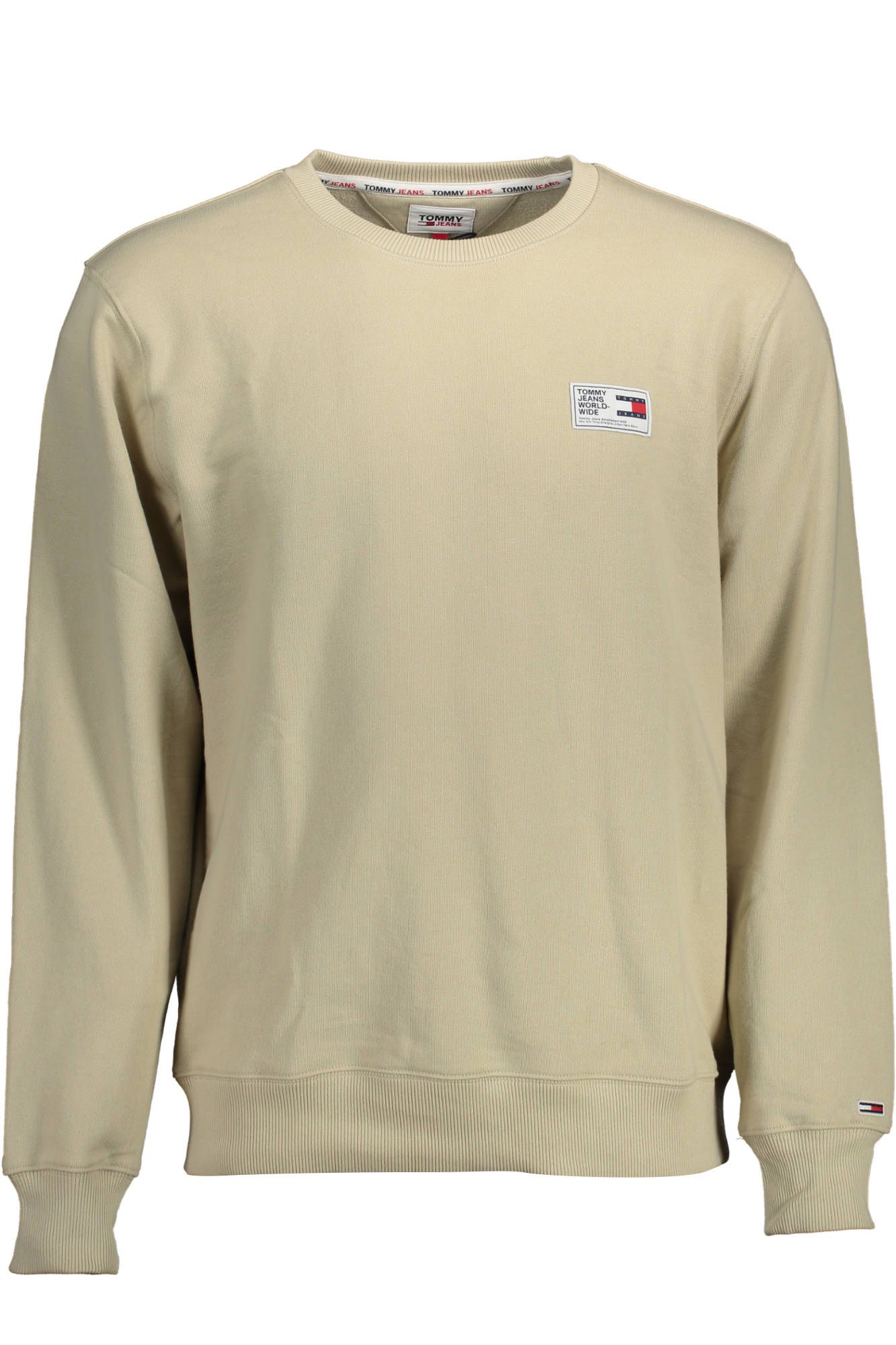 Beige Organic Cotton Sweater for Men