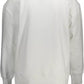 Classic White Embroidered Logo Sweater