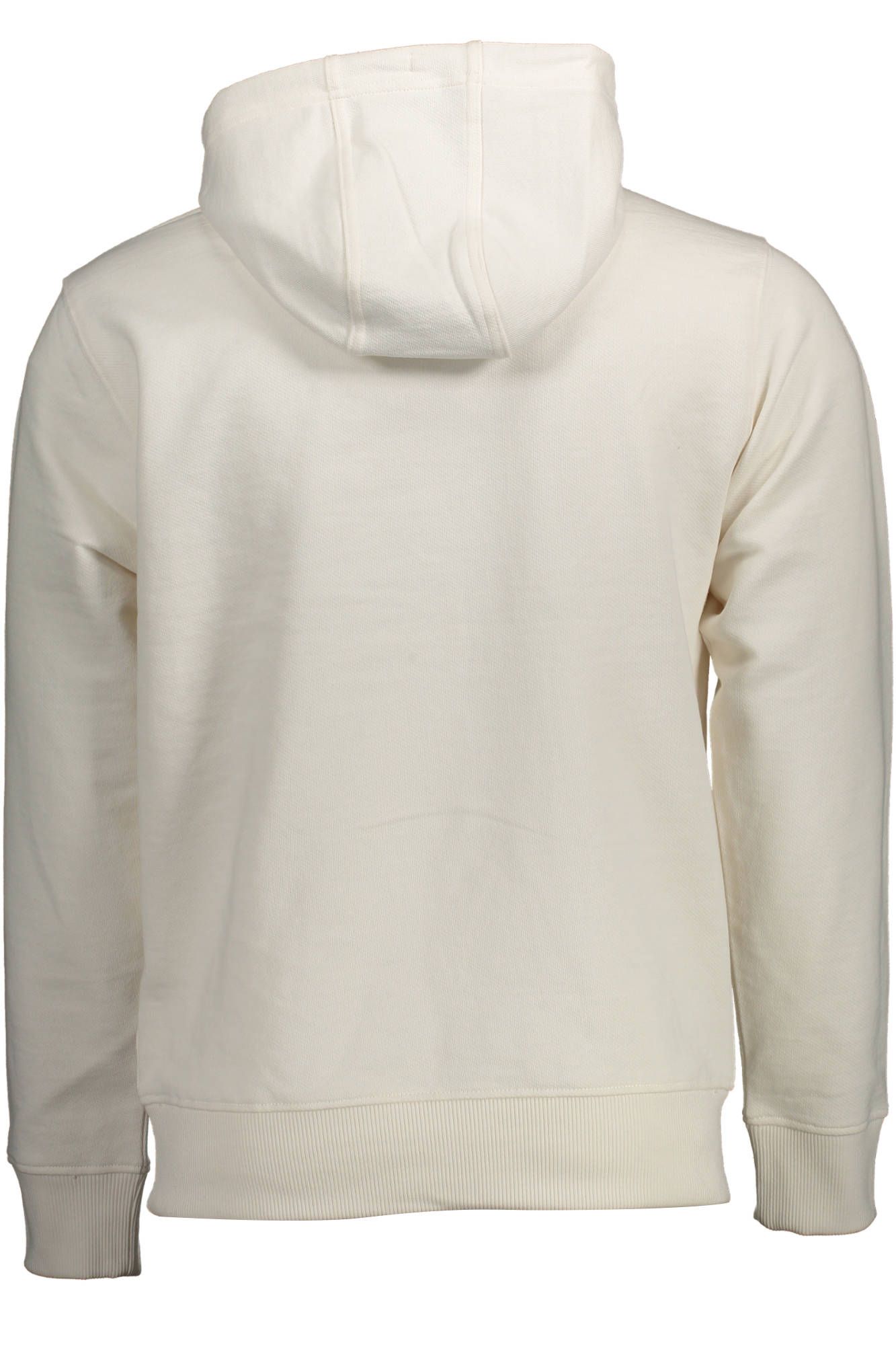 Elegant White Organic Cotton Hoodie