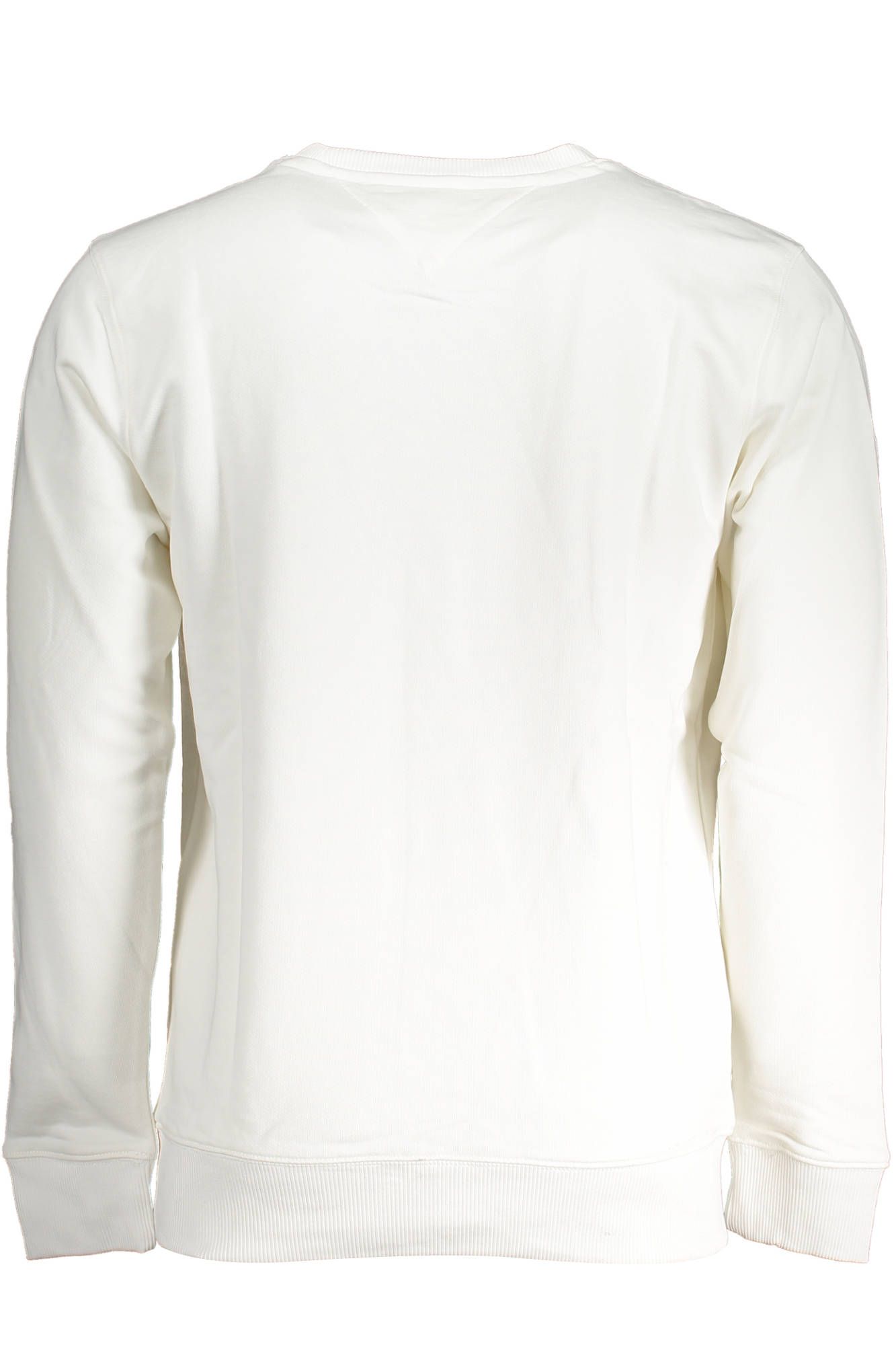 Elegant White Cotton Sweatshirt for Men