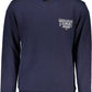 Classic Crew-Neck Blue Cotton Sweatshirt
