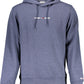 Cozy Blue Cotton Hooded Sweatshirt