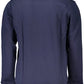 Cozy Blue Cotton Crewneck Sweater
