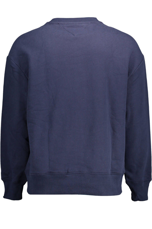 Classic Blue Embroidered Sweatshirt