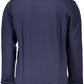 Chic Blue Brushed Cotton Sweater