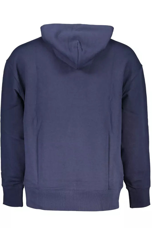 Classic Blue Hooded Sweatshirt