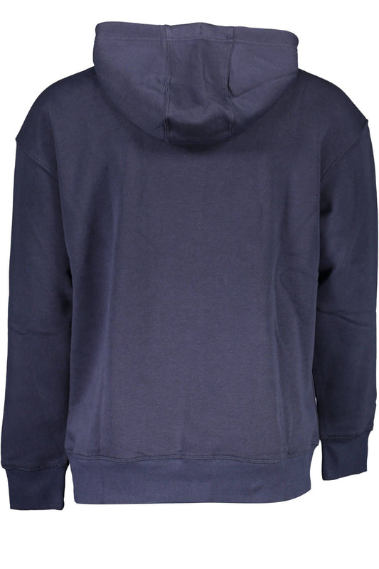 Classic Blue Hooded Sweatshirt