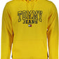 Sunny Yellow Cotton Hooded Sweatshirt
